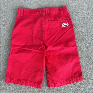 Ekco Y2K Youth Red Kids Shorts Size 12